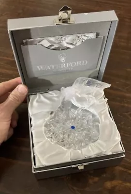 Waterford Crystal Snowflake Wish 2013 Limited Edition Christmas Ornament  W/Box • $35