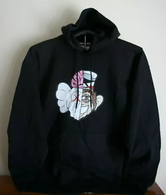 Brain Dead Fish Monkey Head- Hoodie Sweatshirt Large Black • $21.99