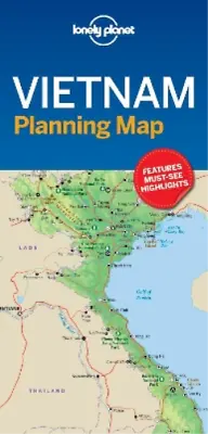 Lonely Planet Vietnam Planning Map (Map) Map • £5.83