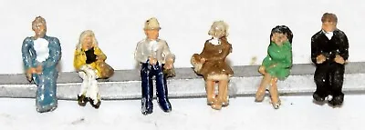 Seated Passengers A118 UNPAINTED N Gauge Scale Langley Models Kit People Figures • £7.36