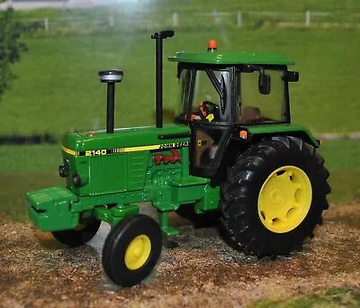 £100 • Buy Britains 1/32 John Deere 2140 2wd Tractor Conversion, Boxed