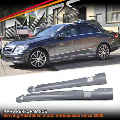 AMG E63-S Style Side Skirts For Mercedes-Benz E-Class Sedan W212 09-13 Body Kits • $399.99