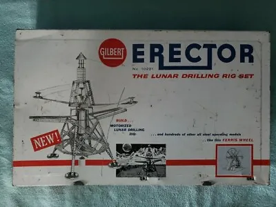 Gilbert Erector Set No. 10221 Lunar Drilling Rig -Motorized- Electro Magnet  • $47.50