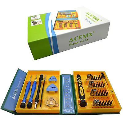 ACENIX® Professional 38 In 1 Precision Repair Tool Kit Multicolored For IPhone • £10.95