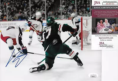 Autographed Minnesota Wild Kirill Kaprizov 8x10 Photo #1 With JSA Authentication • $99.99