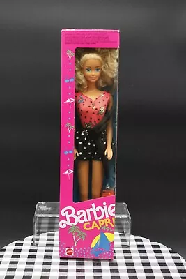 Vintage 1990 Capri Barbie Doll - Mattel # 5733 NRFB - European Issue - Rare • $39.99