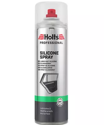 £6.99 • Buy Holts Silicone Spray 500ml - Lubricates, Waterproof & Protects Rubber & Plastic