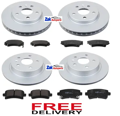 FOR VAUXHALL INSIGNIA 1.6 1.8 2.0CDTi FRONT & REAR BRAKE DISCS & PADS BRAKES NEW • £129.99