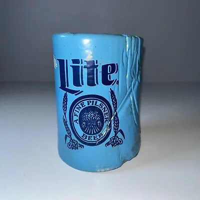 Vintage Miller Lite Koozie Rare Hard To Find Foam Beer Merchandise Merch • $13.20