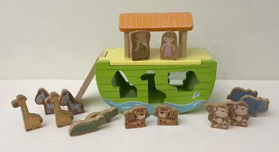 £12.99 • Buy Carousel Wooden Noahs Ark, Noahs Ark, Shape Sorter, Toys, Kids, Carousel Toys