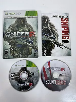 Sniper Ghost Warrior 2 Bulletproof Steelbook Edition (Xbox 360 2013) • $12.99