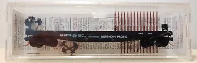 N Scale Micro-trains Line Northern Pacific 50' Fishbelly Side Flat Car #62718 • $6