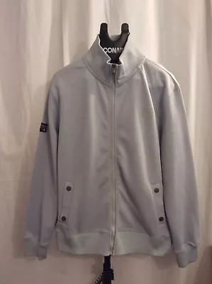 7 Diamonds Light Blue Zip Up Jacket With Snap Pockets Mens Sz XL • $30