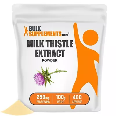 BulkSupplements Milk Thistle Extract Powder - 250 Mg Per Serving • $14.96