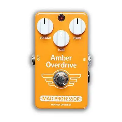 Mad Professor Hand-Wired Amber Overdrive Pedal • $329.99