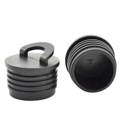 $6.22 • Buy 2PCS Rubber Marine Scupper Plugs Drain Holes Stoppers Bungs For Kayak Canoe Boat