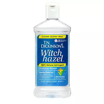 T.N. Dickinson's Witch Hazel 100% Natural Astringent For Face And Body 16 Fl Oz • $6.78