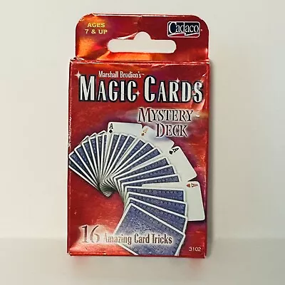 Marshall Brodien Magic Cards Mystery Deck Cadaco 16 Card Tricks  No Instructions • $4.50