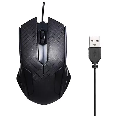 Universal USB Wired Mouse Mice For PC Laptop Notebook Desktop Optical 1600 DPI • $2.99