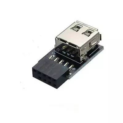 USB 2.0 A To 9 Pin Adapter Card USB 2.0 Expansion Board Motherboard Converter H • £4.31