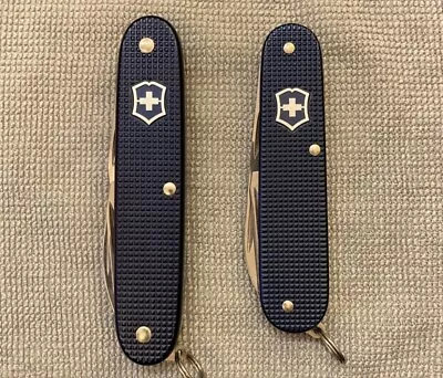 🔥Swis Army Knife Victorinox Lot Two Knives  Pioneer  LE 2015 And Cadet LE 2015 • $1590