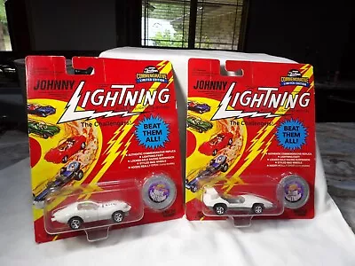 White Lightning Mako Shark & Custom Spoiler    Johnny Lightning The Challengers! • $11.99