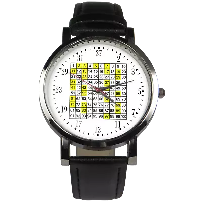 Maths Prime Number Wristwatch Design Mathematics Watch Prime Number Hour Markers • $35.35