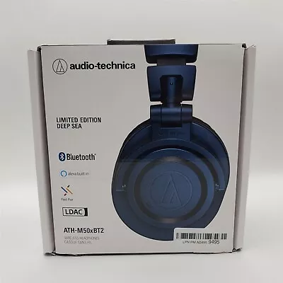 Audio-Technica ATH-M50xBT2DS Wireless Headphone Deep Sea [ATHM50XBT2DS] • $17.50
