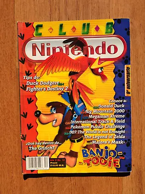 £20.44 • Buy Club Nintendo Magazine Banjo Tooie Cover 64 Mexico 2000