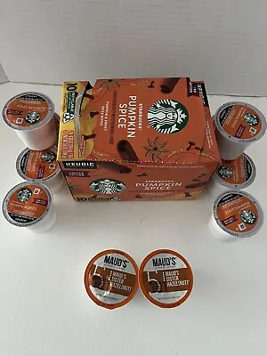 8 Pumpkin Spice Coffee Starbucks 10 K-Cup Pods Keurig LIMITED EDITION 1/24 Bonus • $5.99