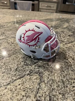 Miami Dolphins Pink Breast Cancer Mini Helmet • $0.99