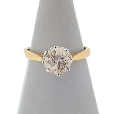 £3249.99 • Buy Pre-Owned 18ct Yellow Gold 1.50 Ct Diamond Solitaire Ring