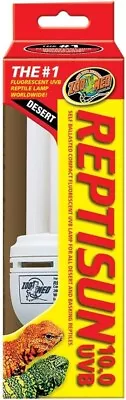 Zoo Med ReptiSun Tropical Compact Fluorescent 10.0 UVB Lamp 26 Watts • $10.95