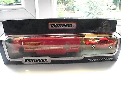 £25 • Buy Matchbox Team Convoy Ferrari TC14 Ferrari Set,1993. Made In Thailand.￼