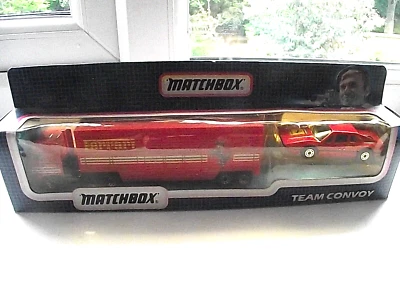 £25 • Buy Matchbox Team Convoy Ferrari TC14 Ferrari Set,1993. Made In Thailand.￼