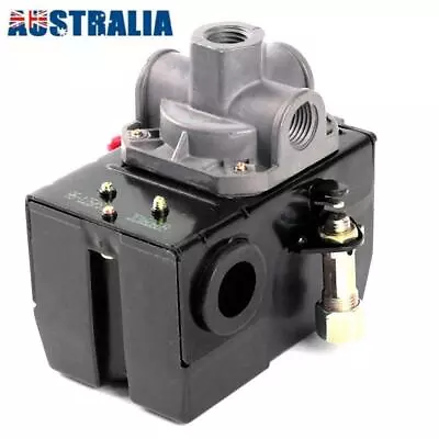 New Air Pressure Switch Control 90-125PSI 4 Port Heavy Duty For Air Compressor • $37.15