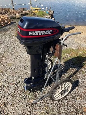 Evinrude 15 Hp Outboard Motor • $1500