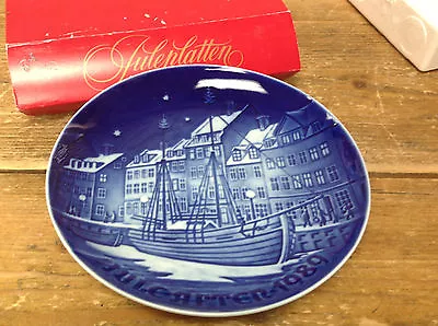 1989 Bing & Grondahl BG Christmas Plate Box No COA Xmas In Anchorage Denmark • $24.93