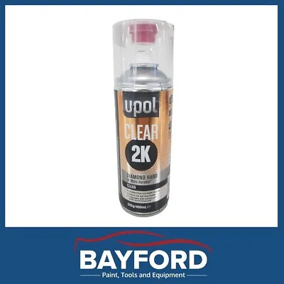 Upol 2k Clear Coat Spray Paint Can Clear2k/al • $49.99
