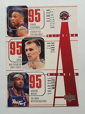 1996-97 Upper Deck #161 Damon Stoudamire/Zan Tabak/Sharone Wright/Doug Christie • $0.99