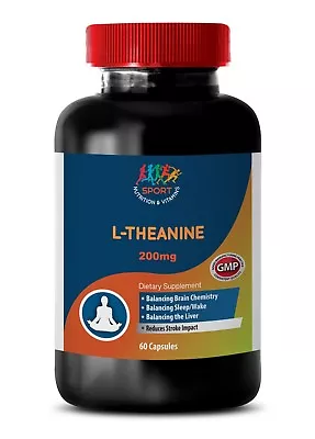 $32.71 • Buy Quick Dissolve L-Theanine - L-THEANINE EXTRACT 200MG - Helps Boost Focus - 1Bot