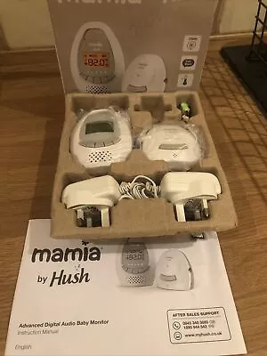 Boxed Hush Baby Monitor With Talk Back & Temperature Sensor & Lullabies • £10.99