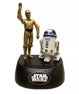 STAR WARS Electronic Talking Bank Moving Light-up Piggy Money Bank C3PO R2D2 Toy • $39.99