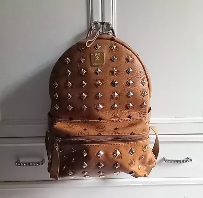 Mcm Large Studded Backpack/Rucksack  • £119