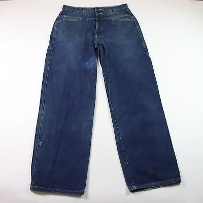 Le Jean De Marithe Francois Girbaud Blue Denim Jeans Mens Size 33M READ • $29.99