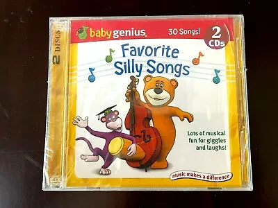 Baby Genius Favorite Silly Songs (2 Disc CD) 30 Favorite Silly Songs (See Note) • $10.75