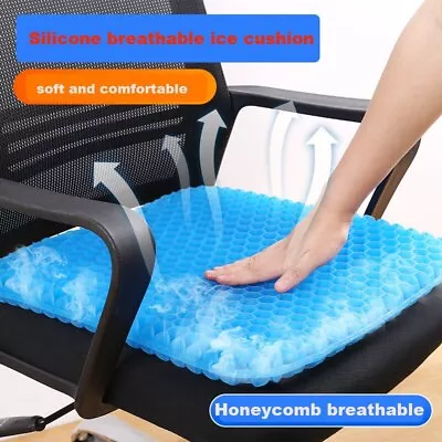 $21.79 • Buy Orthopedic Gel Seat Cushion Pad For Car Seat Office Chair Desk Wheelchair Pillow