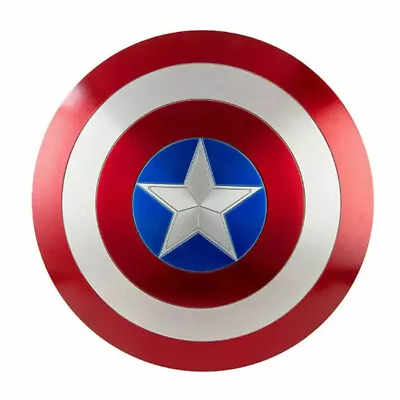 $119 • Buy Captain America Shield Red & White Metal Sheild 24 Inch