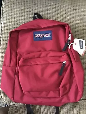 JanSport SuperBreak Classic Viking Red Backpack B3920 New With Tags • $19.99