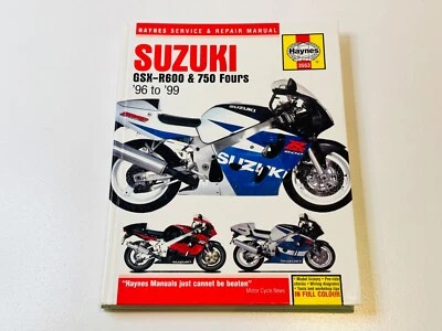 $29.99 • Buy Suzuki Service Repair Shop Manual 1996 1997 1998 1999 GSX-R600 GSX-R750 GSX R750